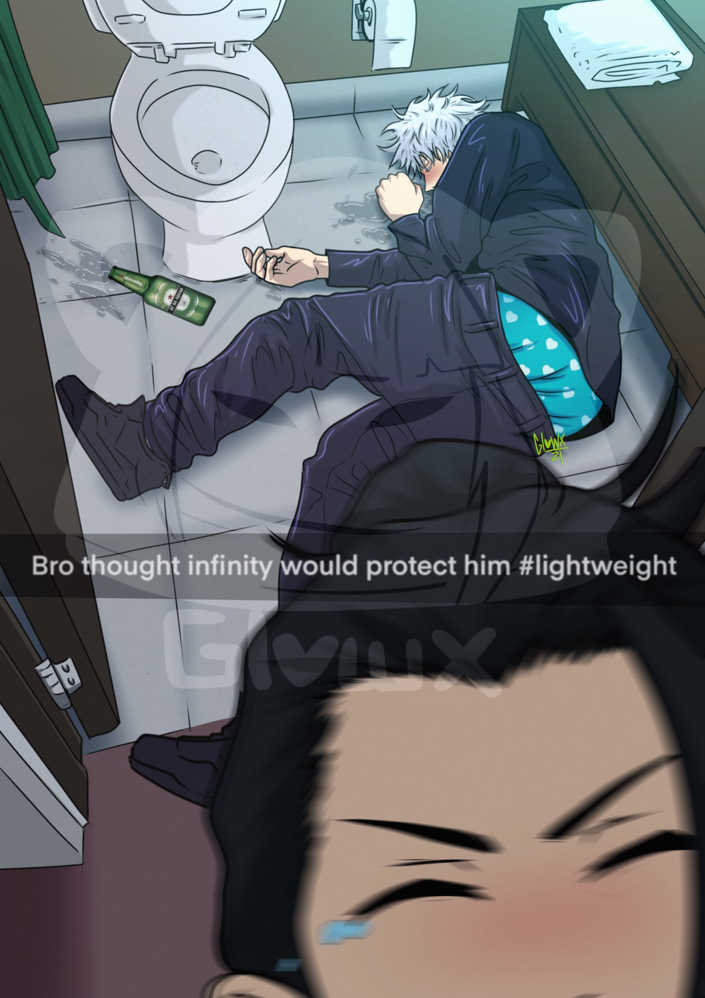 Gojo Drunk