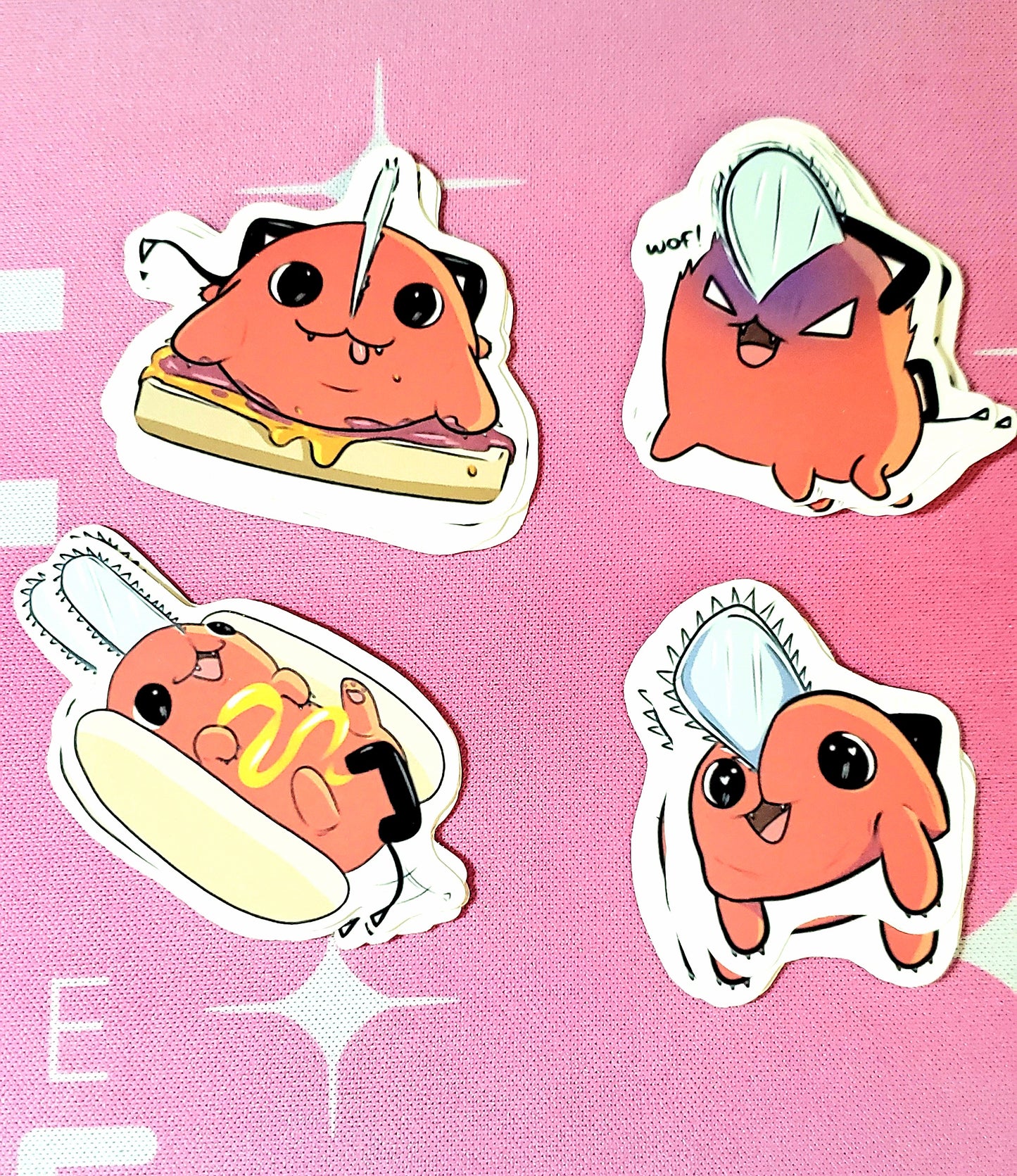 Pochita Sticker Pack