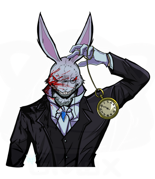 White Rabbit sticker