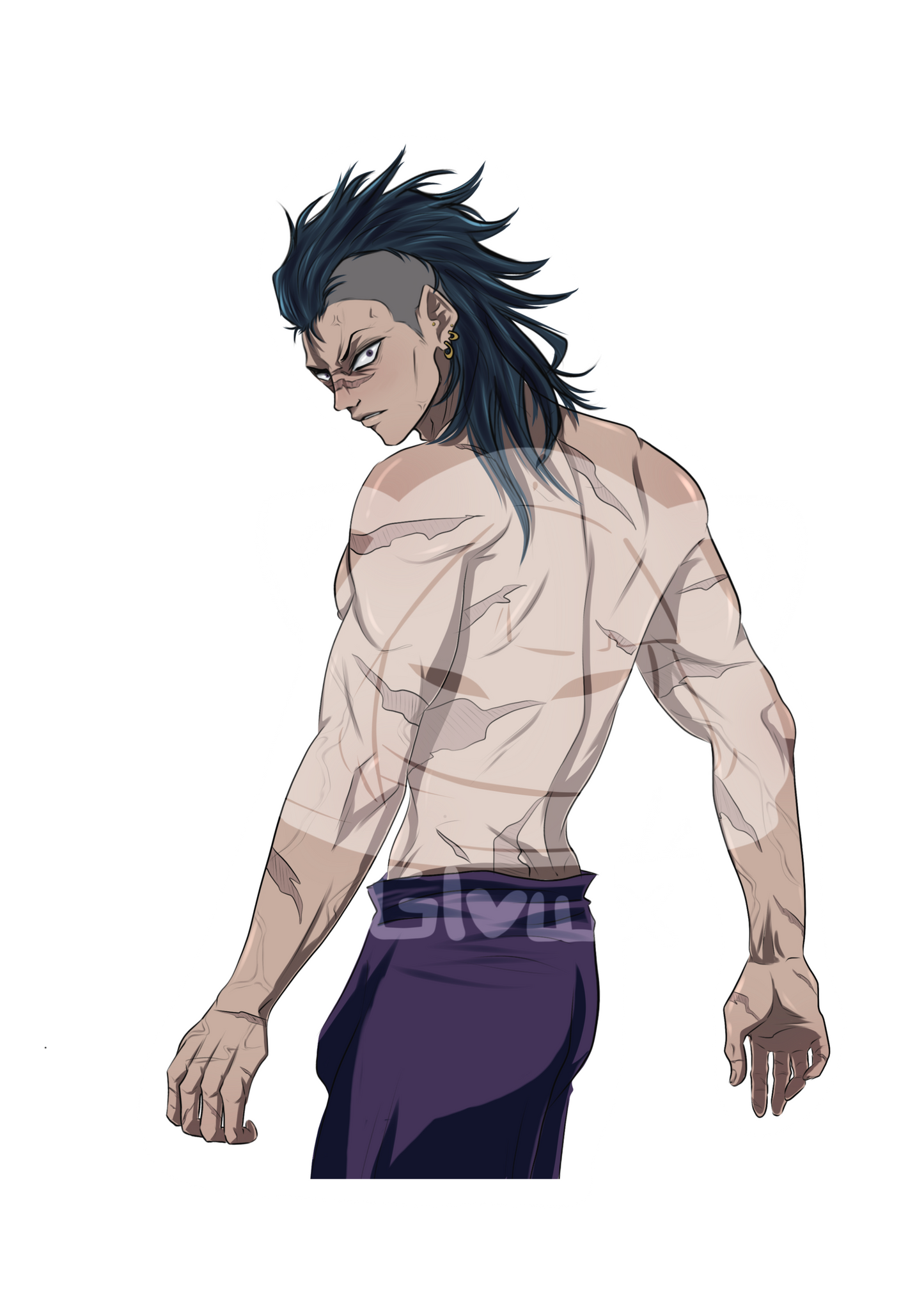 Genya Sticker [Demon Slayer]