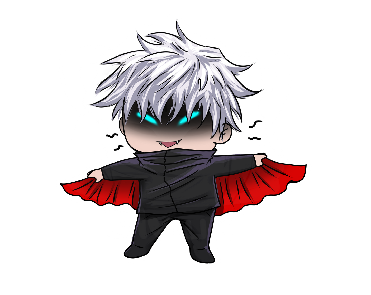Gojo Vampire Sticker