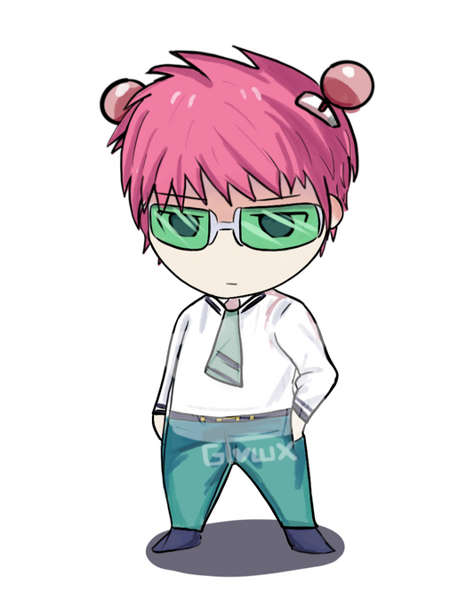 Saiki chibi sticker