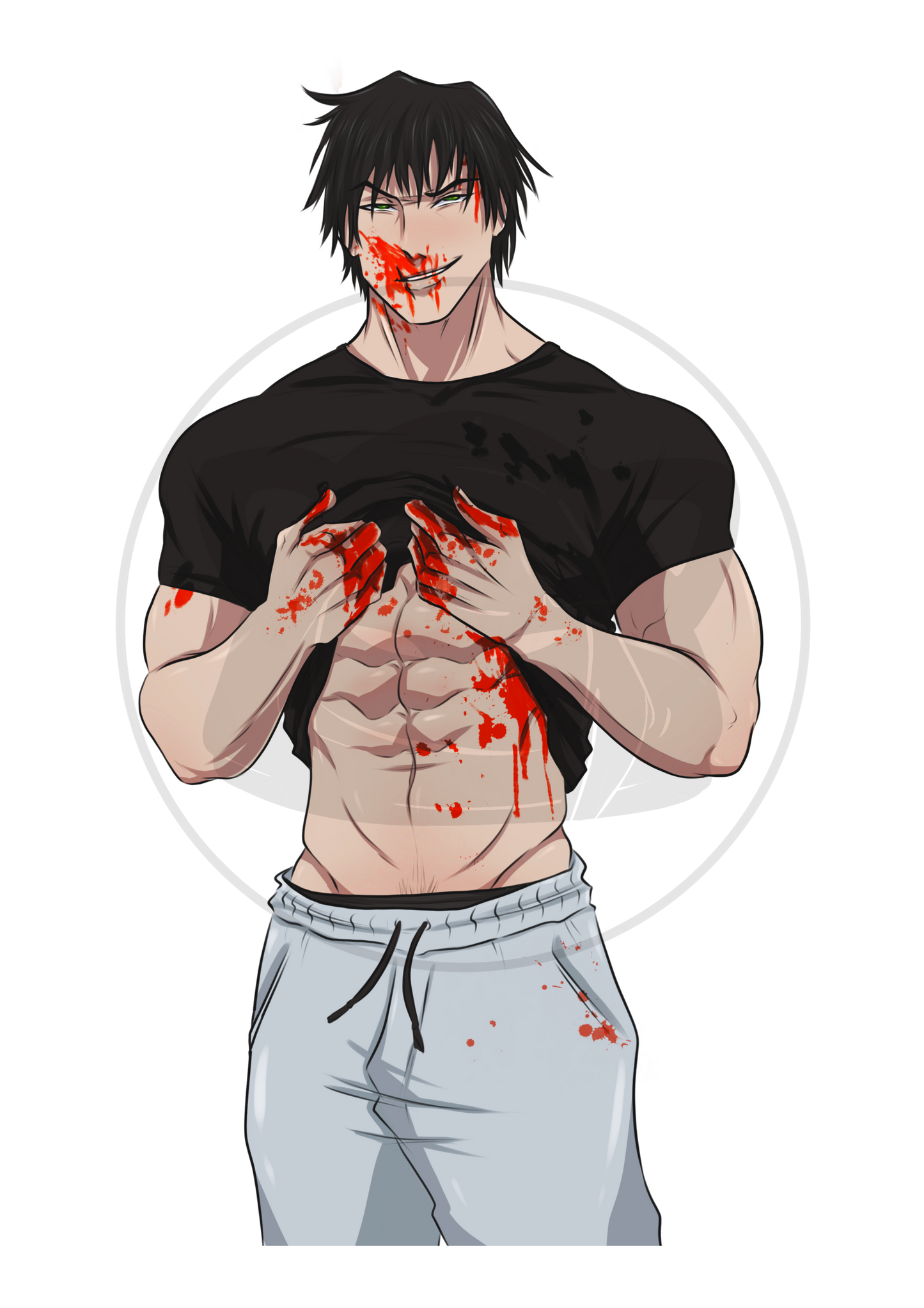 Toji Bloody Sticker