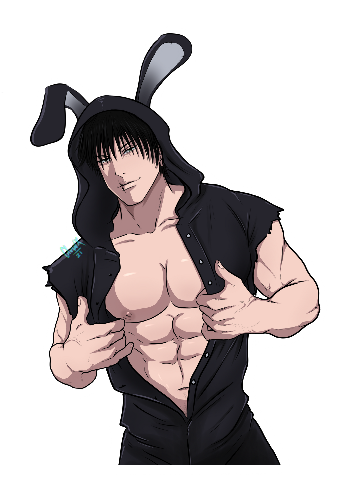 Toji Bunny Sticker