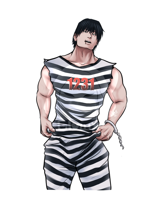 Toji Prisoner Sticker