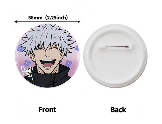 Gojo Pin Buttons